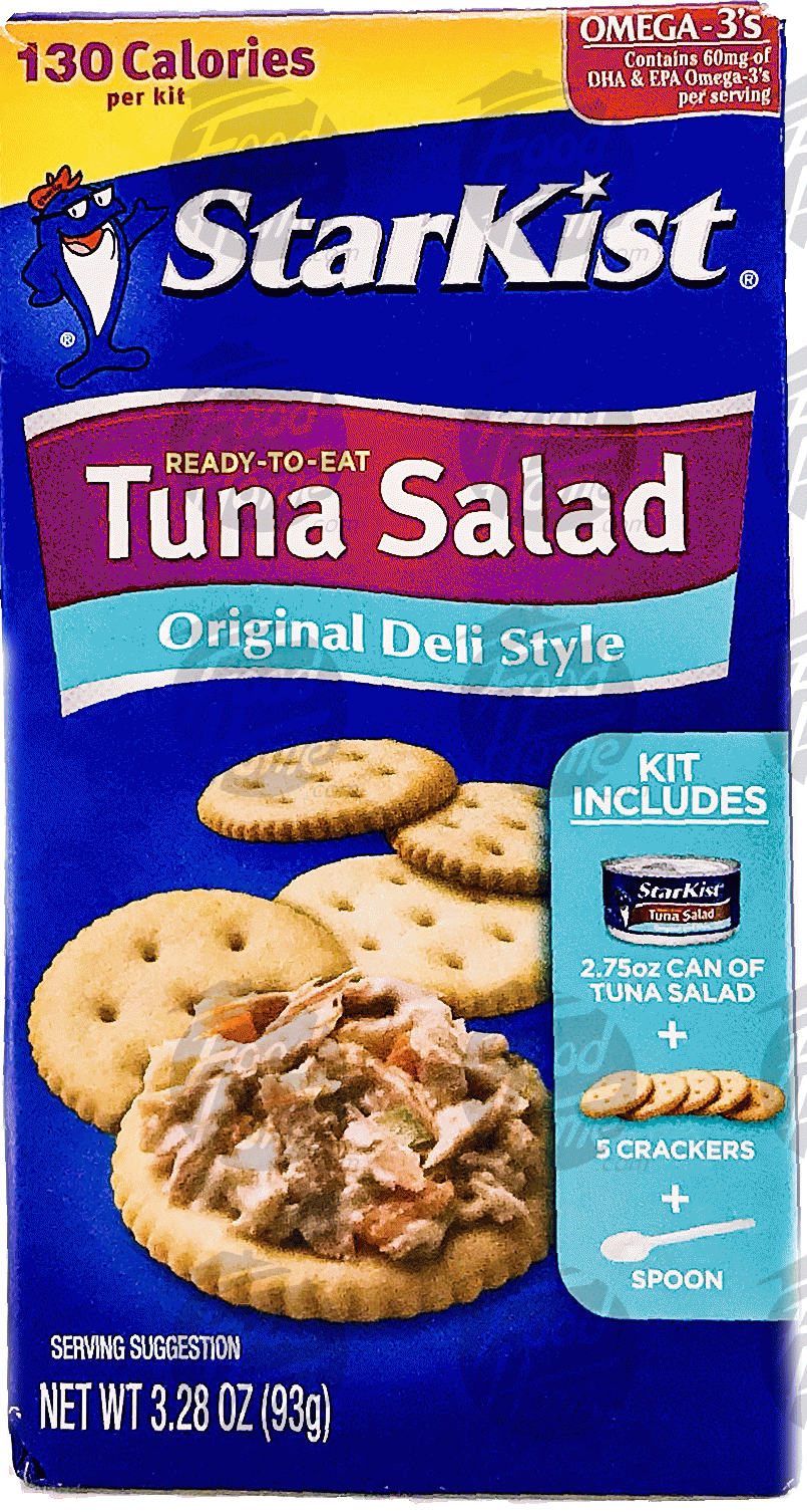 Starkist  tuna salad with crackers original deli style Full-Size Picture